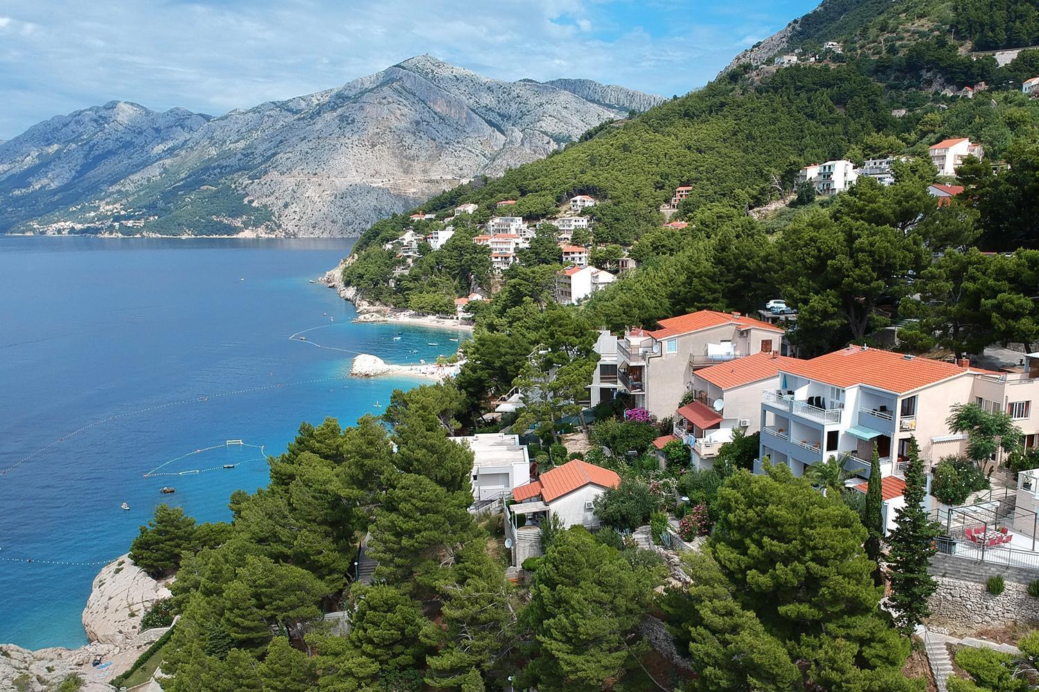 Villa Skalinada With Sea View بريلا المظهر الخارجي الصورة